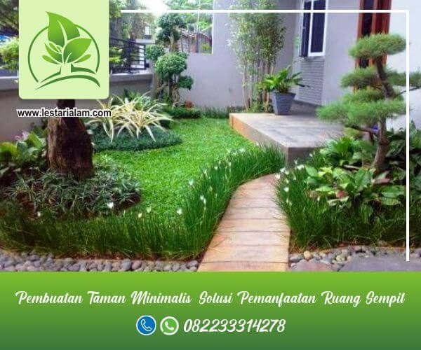 lestari alam - pembuatan kolam minimlais